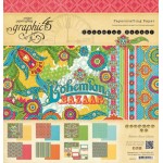 Bohemian Bazaar 12x12 Paper Pad